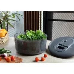 Zyliss Salatschleuder 23 cm EasySpin schwarz