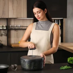 Zyliss Salatschleuder 27 cm EasySpin schwarz