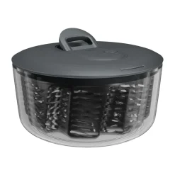 Salatschleuder<Zyliss Salatschleuder 27 cm EasySpin schwarz