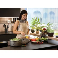 Salatschleuder<Zyliss Salatschleuder 27 cm EasySpin schwarz